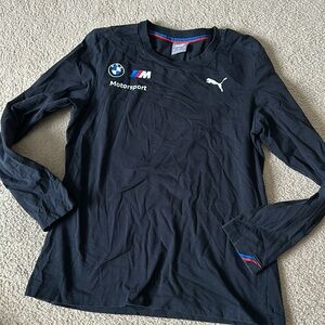 BMW m Motorsport long sleeve women’s puma tee black